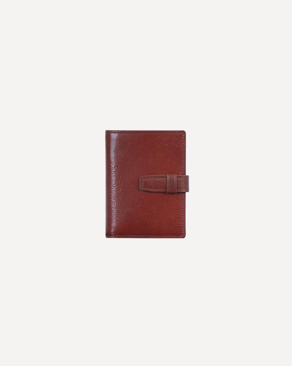Letters Wallet / Dark amber