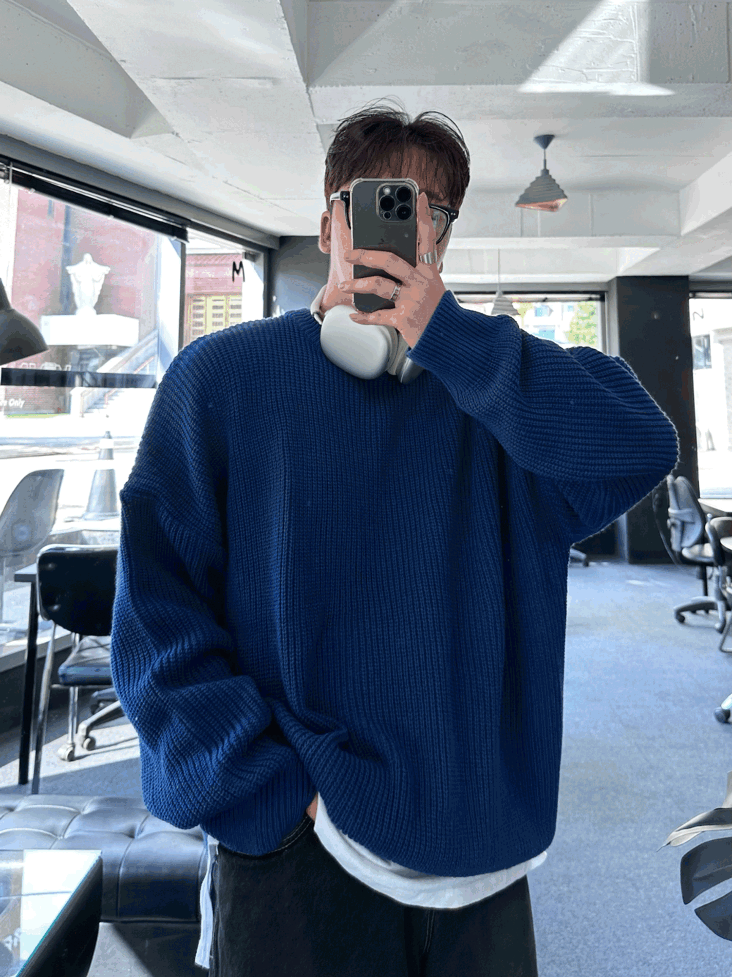 10. [주문폭주!!]캔디 데일리 루즈핏 라운드 니트