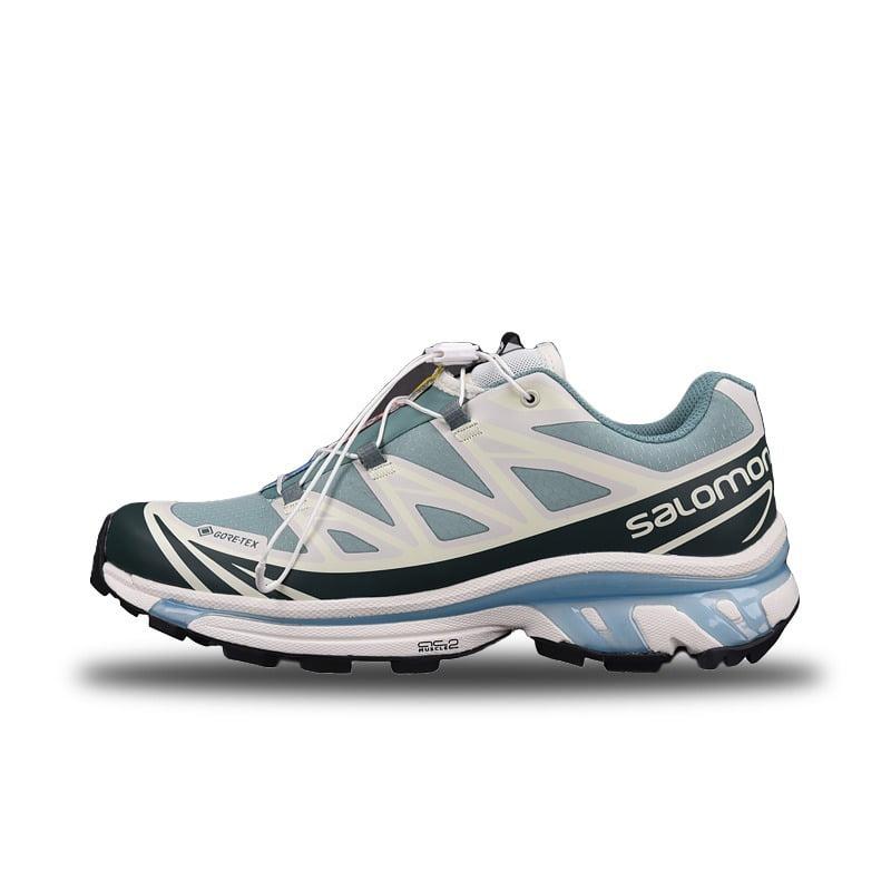 Salomon x Kith XT-6 Gore-Tex - Trellis Ponderosa Pine Vanilla Ice