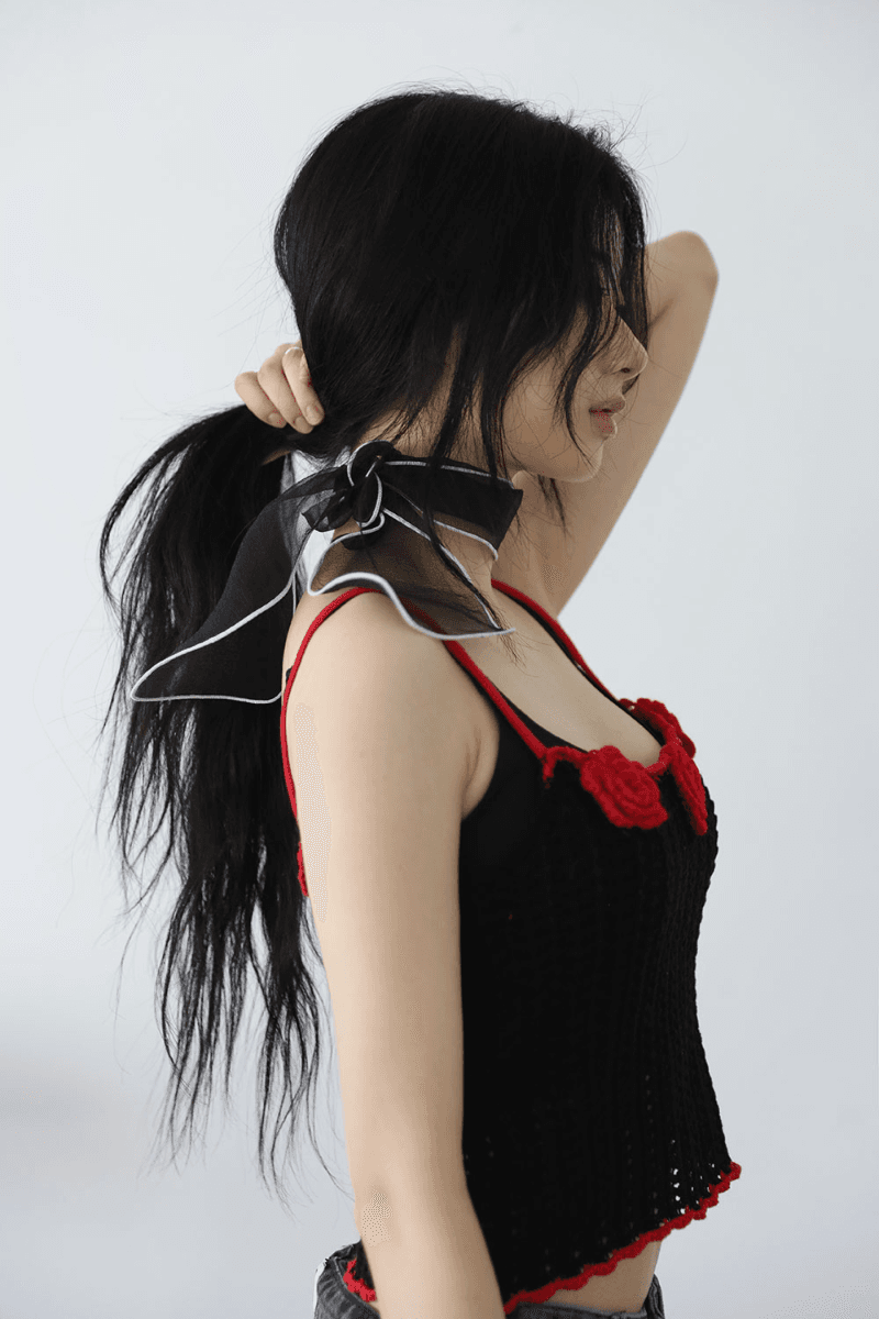 쁘띠 블러 스카프