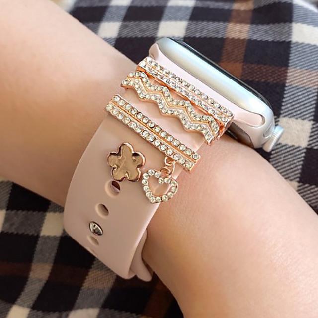 애플워치 갤럭시워치 스트랩 쥬얼리 링비츠 줄링 반지 찡 꾸미기 악세서리 전기종 호환