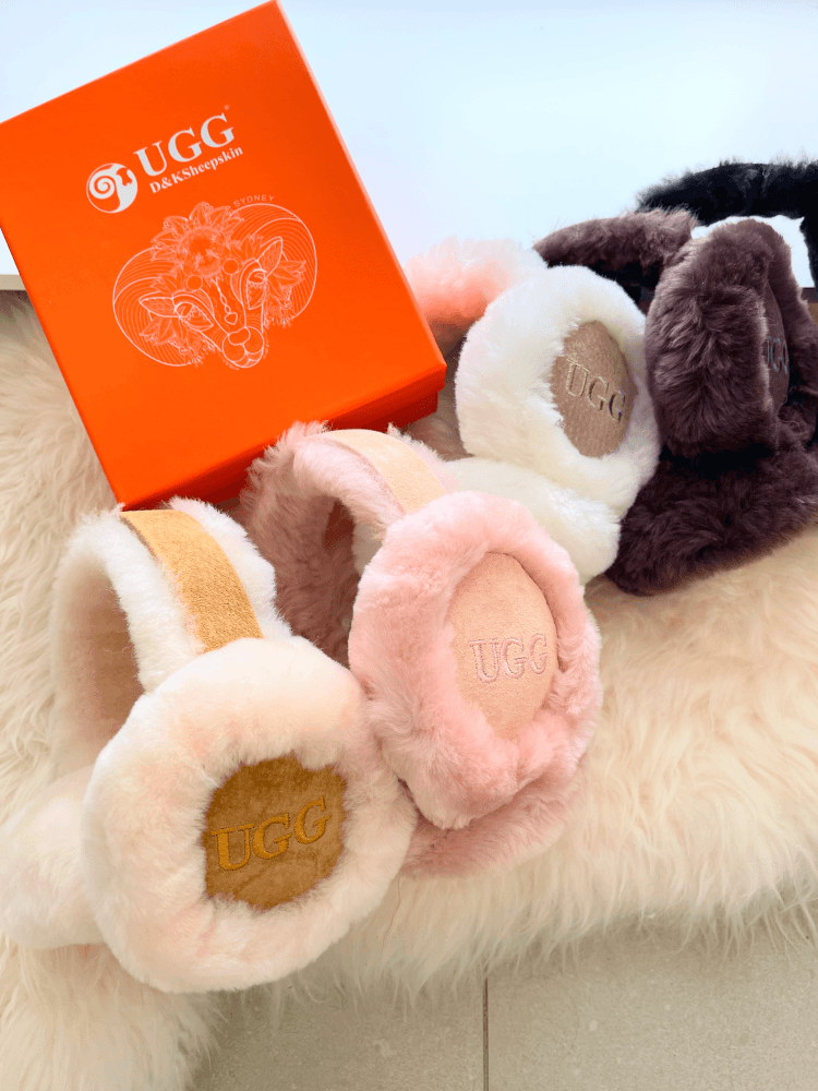 DK 방한 양털 어그 귀마개