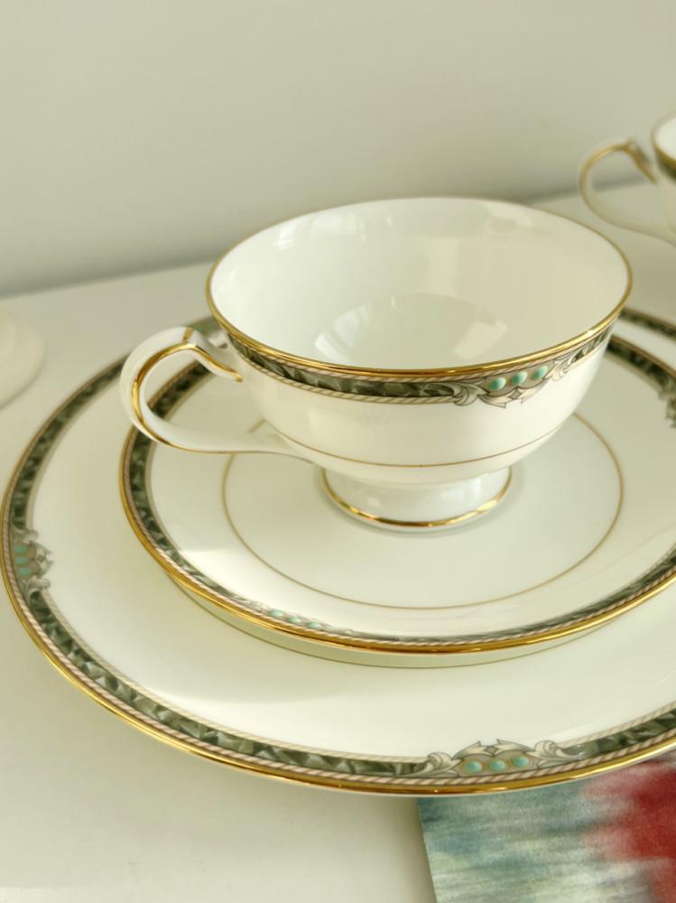 노리다케 빈티지 커피잔 홍차잔 티잔 noritake cup&saucer