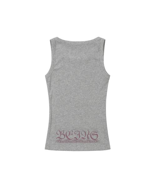 PEACE Pigeon Sleeveless Melange Grey