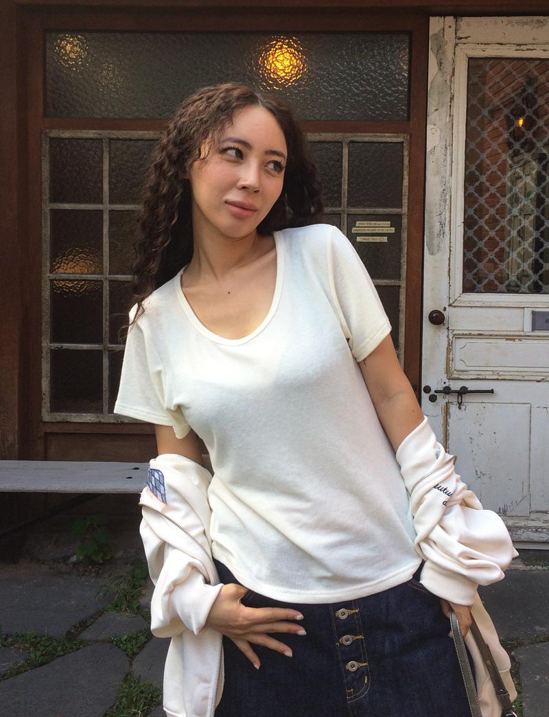 ❤️무료배송❤️ 찰랑 반팔티 가을ver.