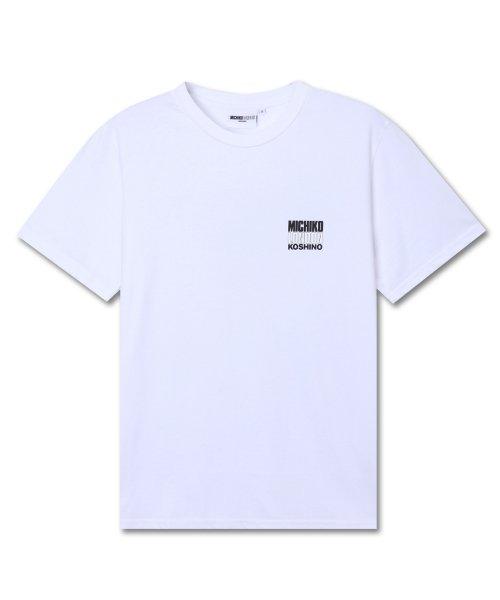SIGNATURE BACK LOGO TOP WHITE_UNISEX