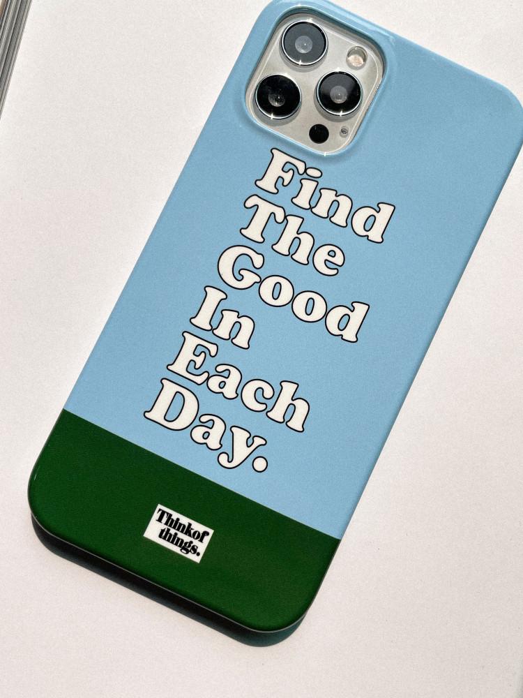 [띵크오브띵스]Find The Good Hard Phone Case