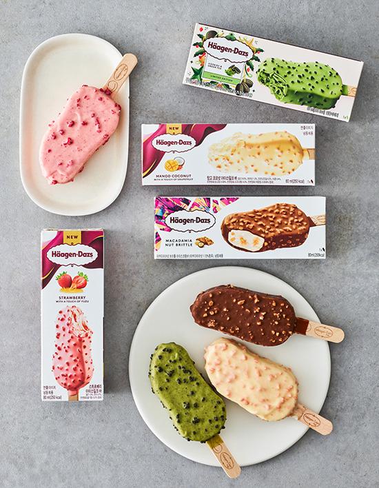 [하겐다즈] 스틱바 아이스크림 80mL 4종