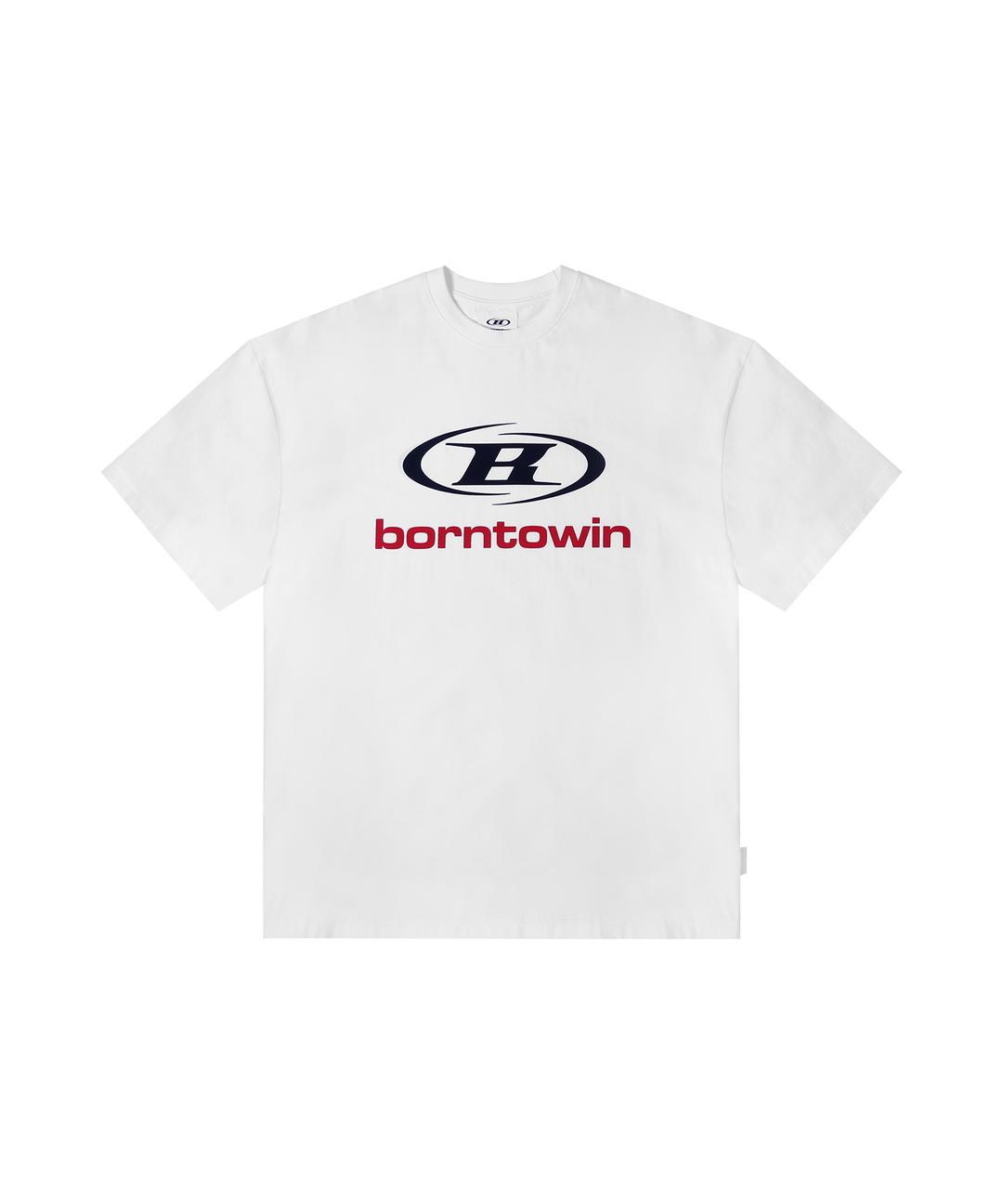 본투윈 SYMBOL B LOGO T-SHIRTS [WHITE] - 위시버킷