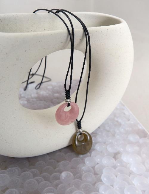 arco round mix necklace