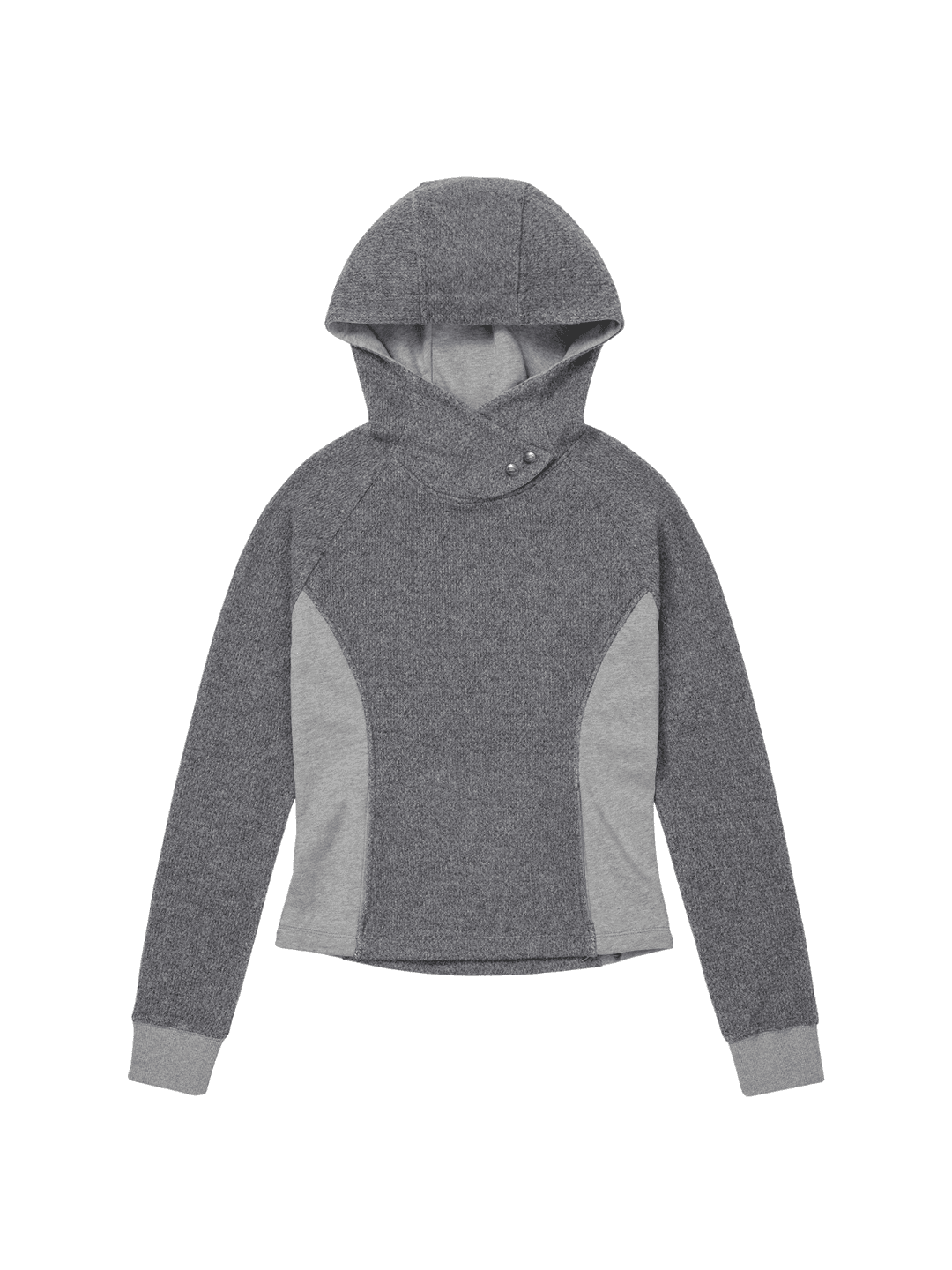 Boucle Hoodie Grey