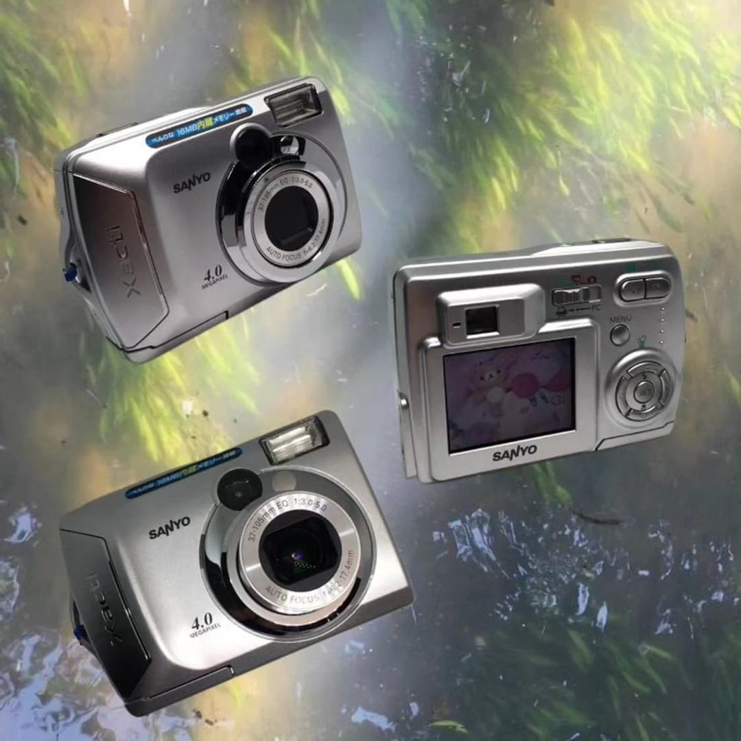 산요 작티 DSC-S4 실버 빈티지디카 | 후루츠패밀리