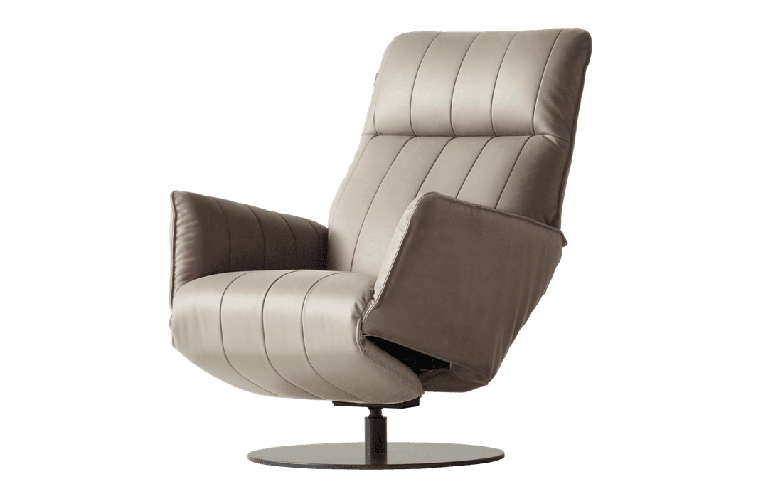 라임 1인 리클라이너 스트라이프