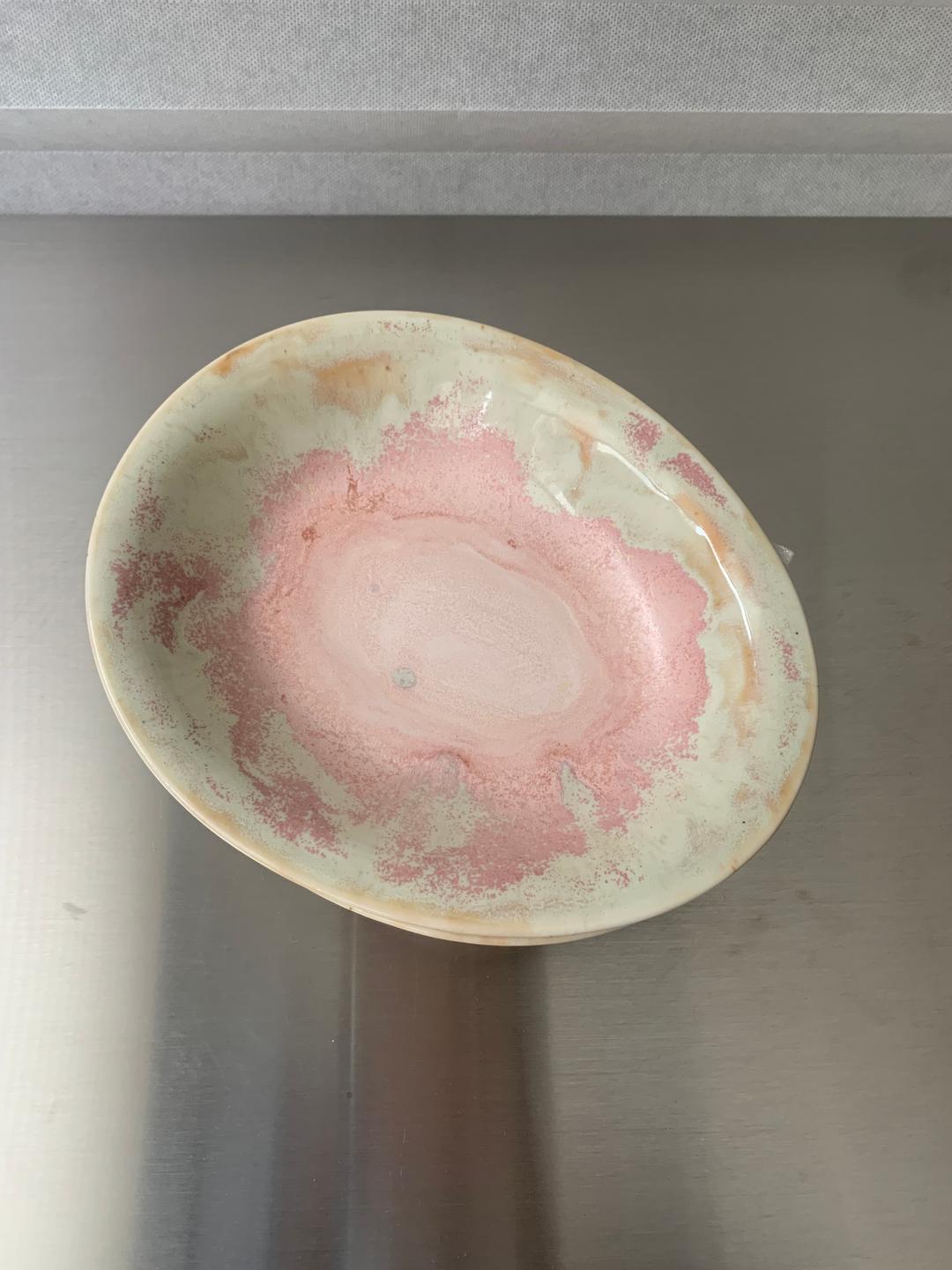 rosa plate : L