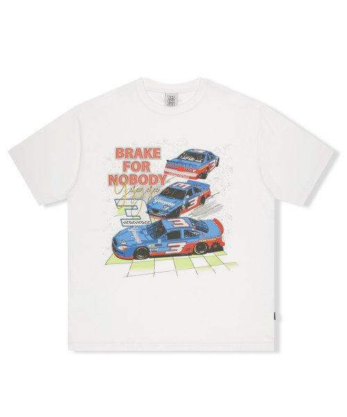 Racing 23 Tee White