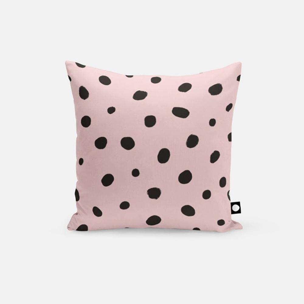 캣 코퀴예트 작가, Dots(HandDrawn)_Blush 쿠션