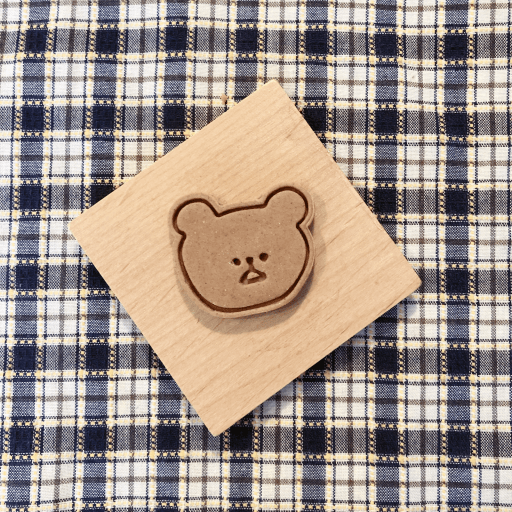 엉뚱한 곰돌이 얼굴 쿠키커터 / 동물 쿠키틀 / 모양틀