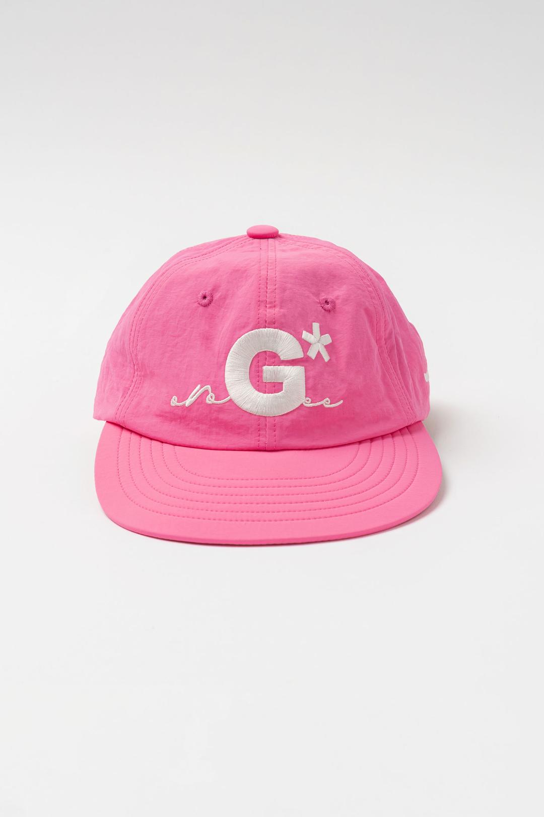 G WAVE BALL CAP-PINK