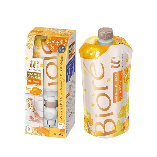 비오레u 젖은 피부에 쓰는 바디로션 금목서 향기 300ml