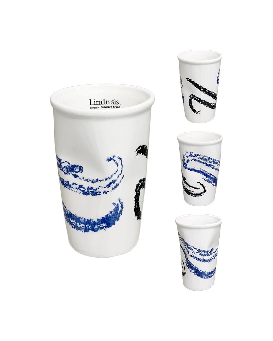 Deep Sea _ peace dented cup