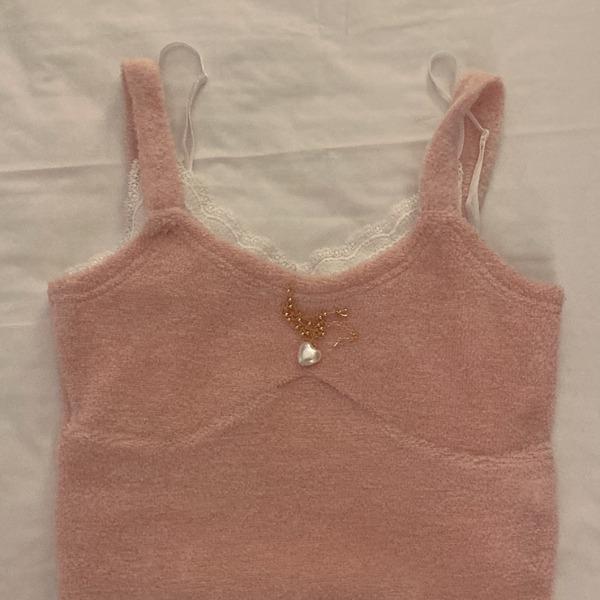 펄머 하트 목걸이