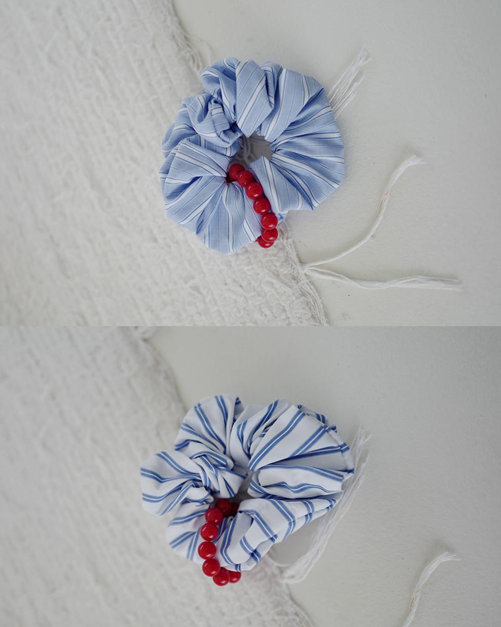 marine scrunchie (2colors)