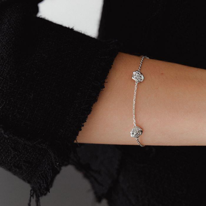 deep rose petit bracelet (Silver 925)