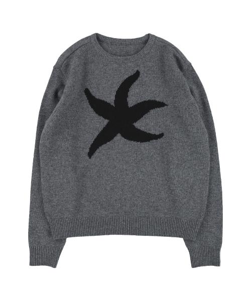 TCM starfish knit (charcoal)