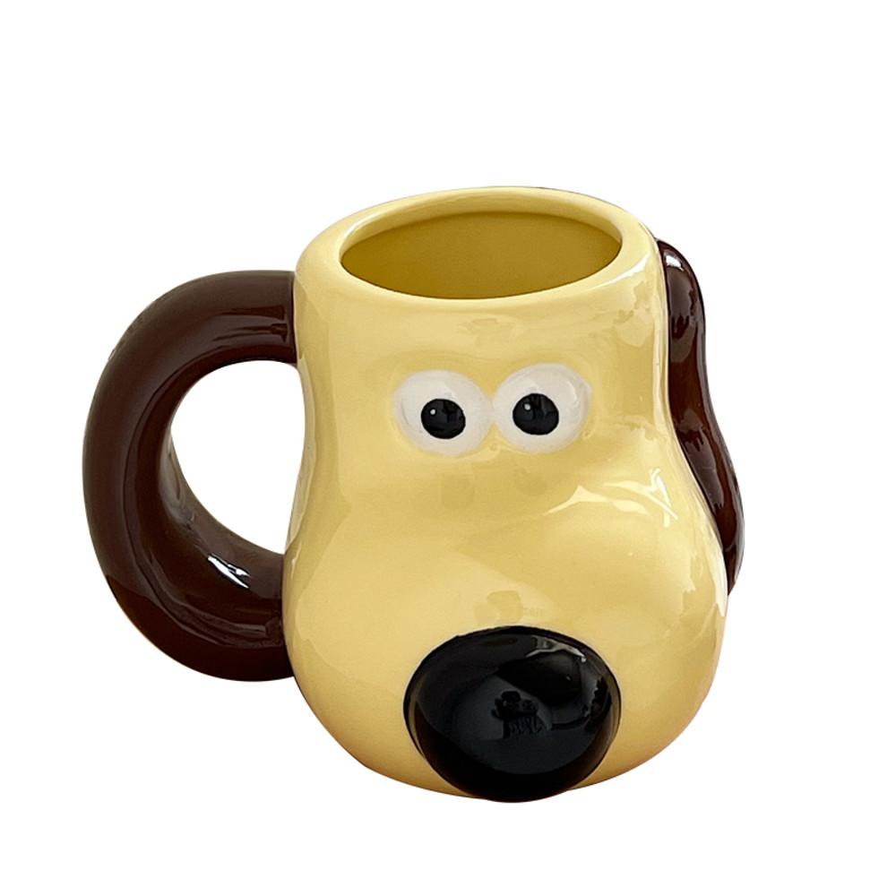 웰레스와 그로밋 귀여운 캐릭터 머그컵