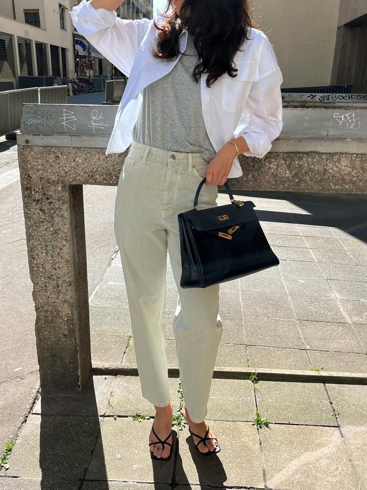 르쌍크메 봄 신상 셔츠 | 리본 셔츠 재킷