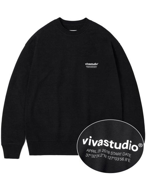 LOCATION CREWNECK [BLACK]