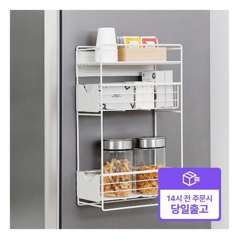 [홈앤하우스] 부착형 다용도 틈새 수납 선반 3단 - 다용도선반 | 쿠팡