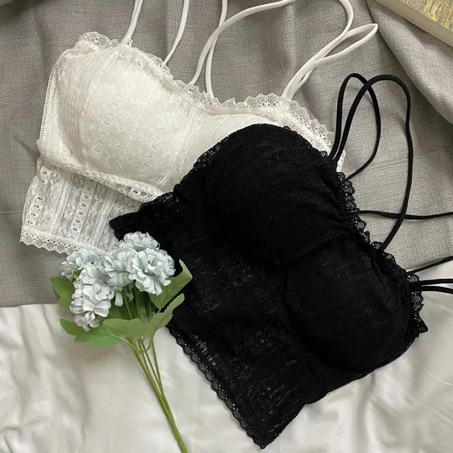 (당일🚀)로맨틱 11자 세로 레이스 브라탑