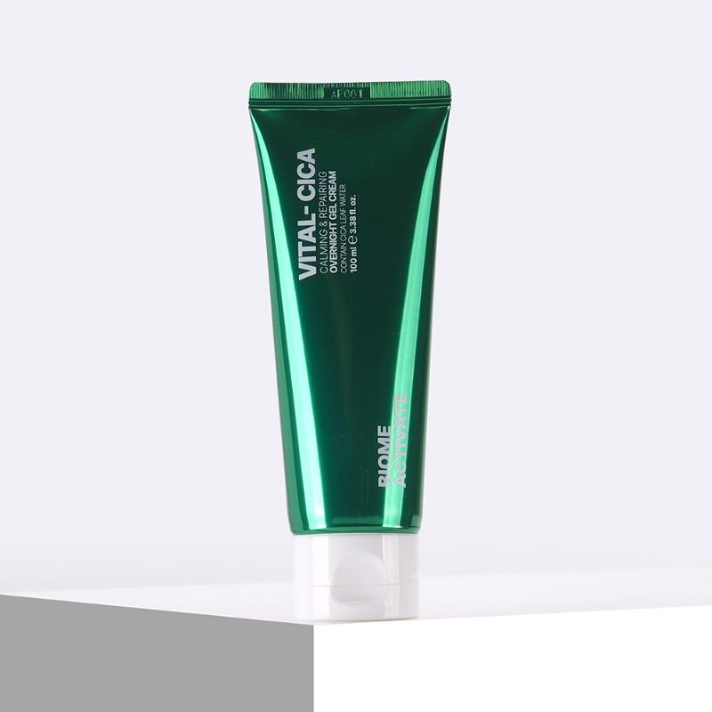 [바액] 바이탈 시카 오버나이트 젤 크림 [100ml] 슬리핑마스크 시카 수분장벽 피부진정 꿀잠피부 생기충전