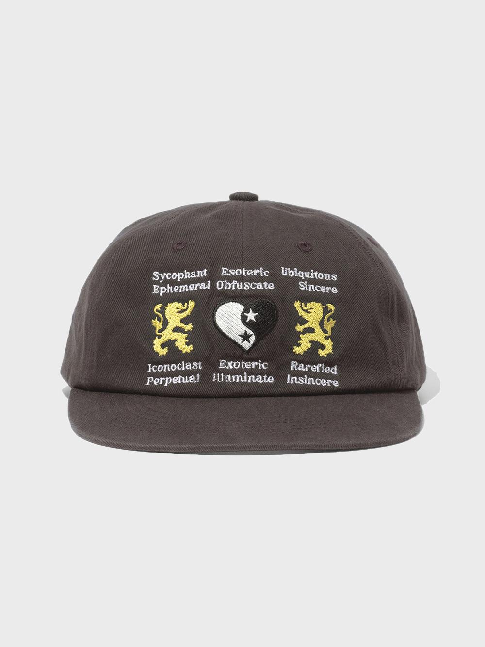 Lion Heart Washed Cap Brown