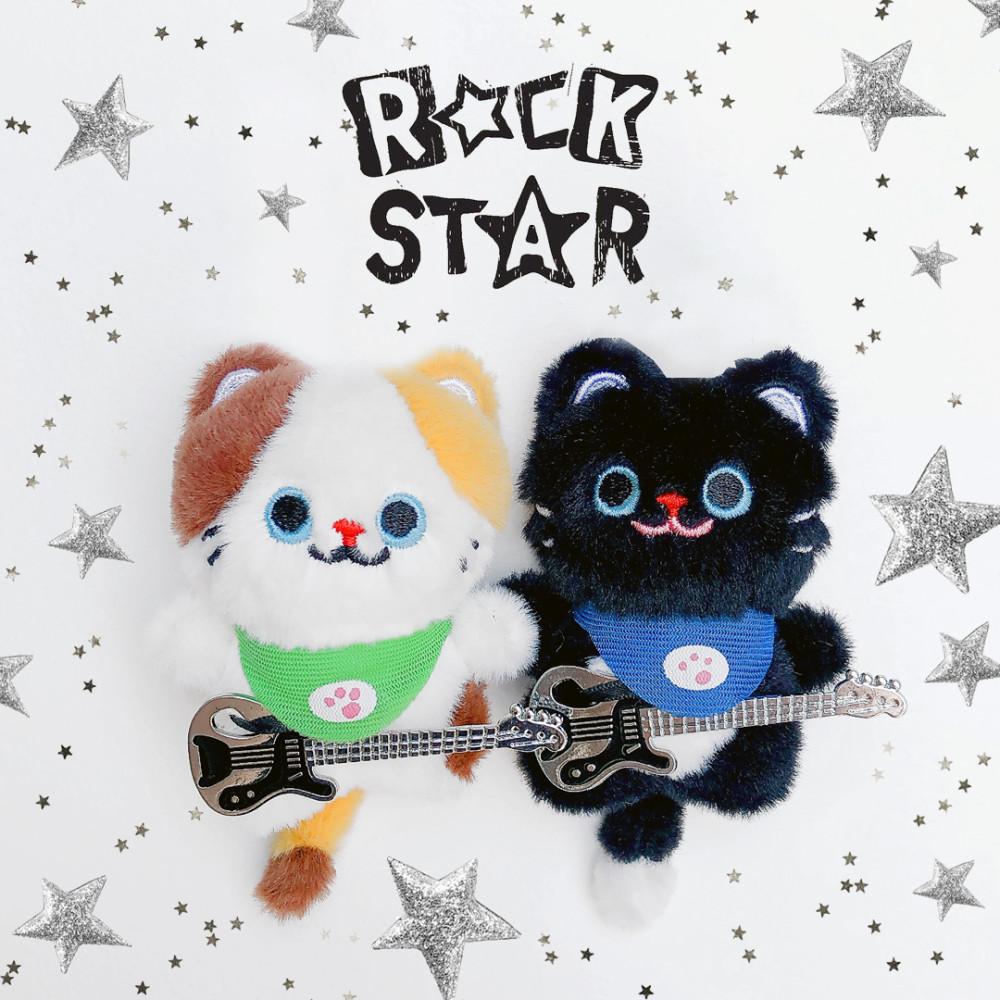 락스타 아깽이 인형 가방 키링