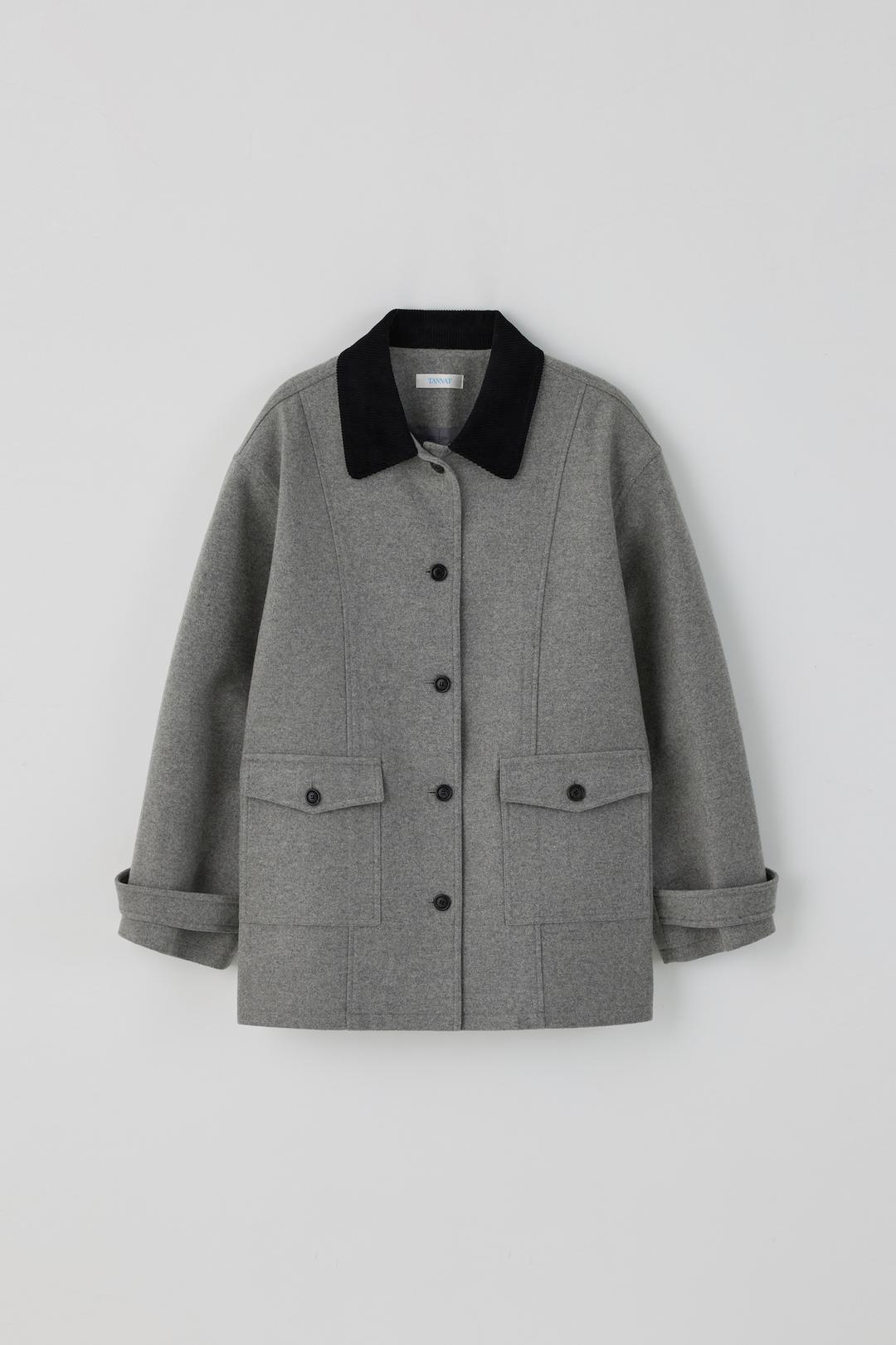 T/T Doyle half coat (gray)