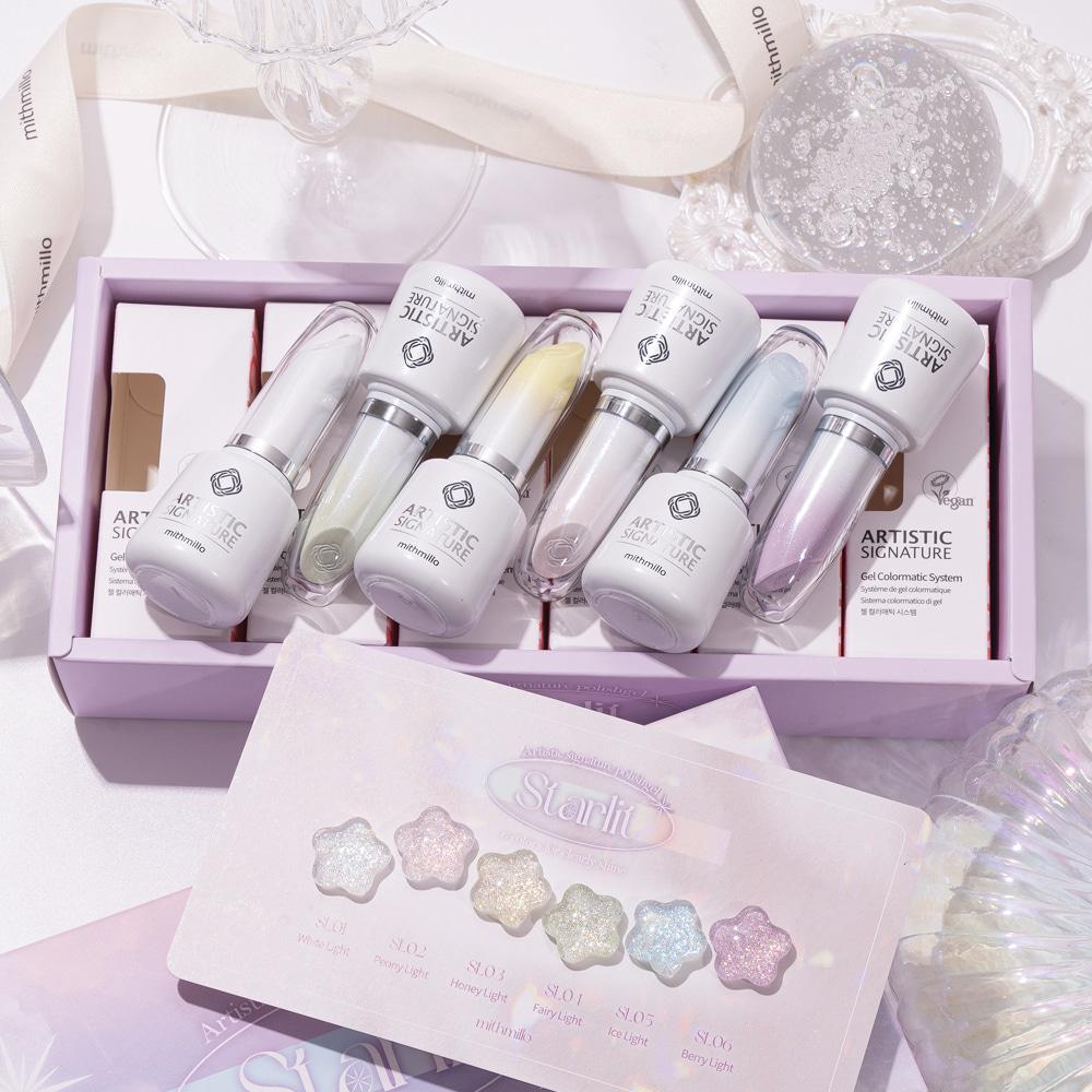 아티스틱 시그니처 폴리쉬젤 스탈릿 글리터젤 SERIES 6종