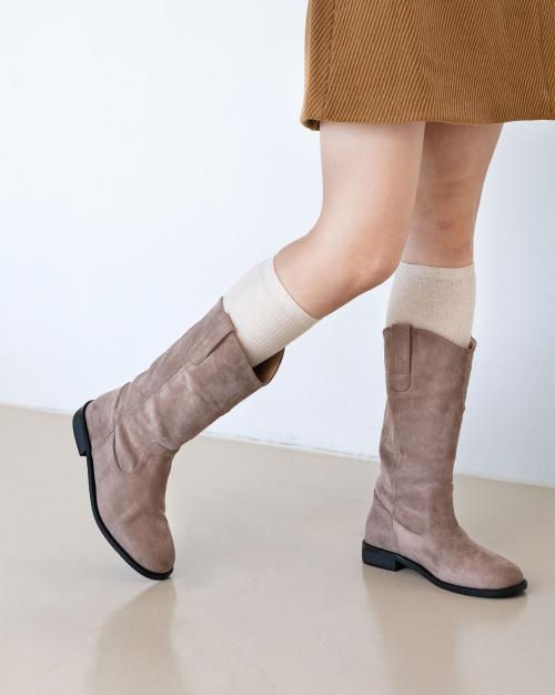 Glance-507 - 웨스턴 미디 부츠 (글랜스-507)