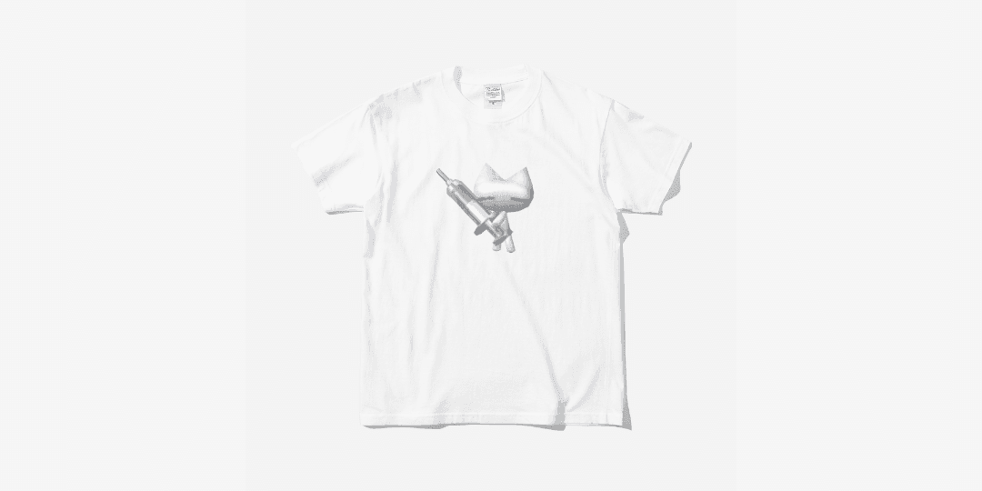 hato 백신 네코 티셔츠 ㅣ 마플샵