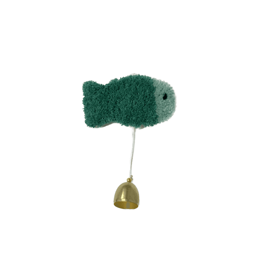 Turquoise fish Doorbell