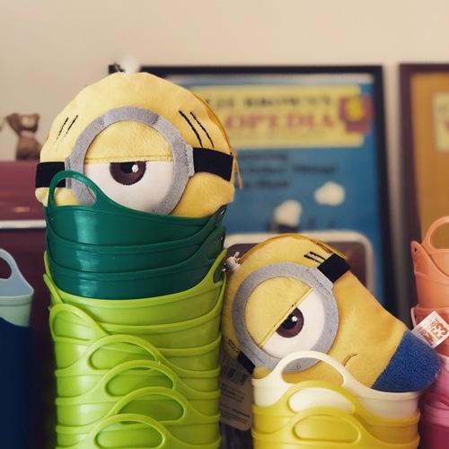 미니언즈 스튜어트 패스 케이스 파우치