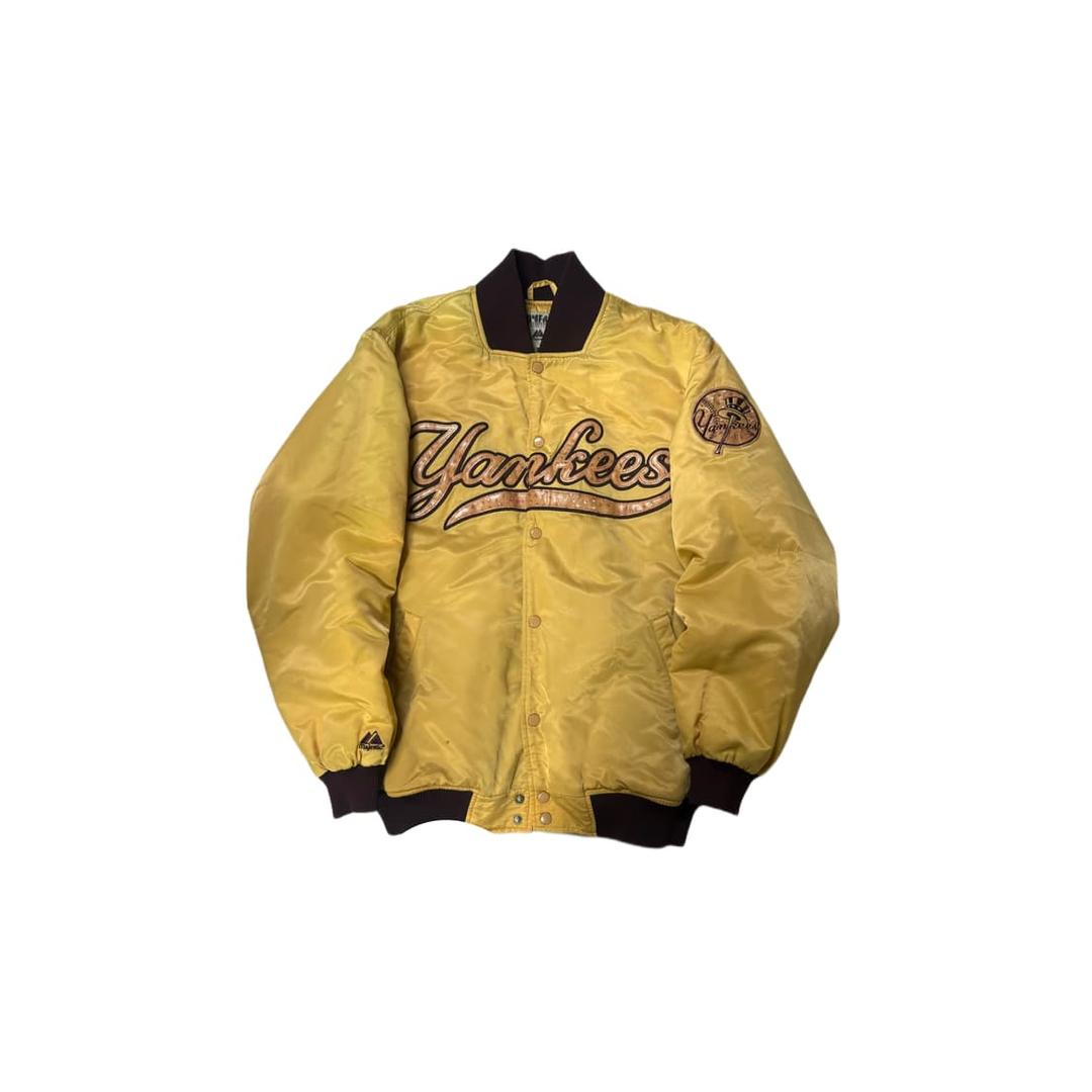 마제스틱 뉴욕 양키즈 양키스 올드스쿨 바시티 자켓 점퍼 | 후루츠패밀리