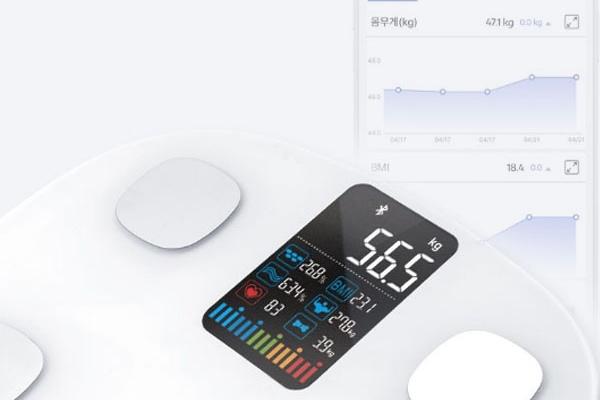 블루투스 스마트 인바디 디지털 체중계 체성분측정