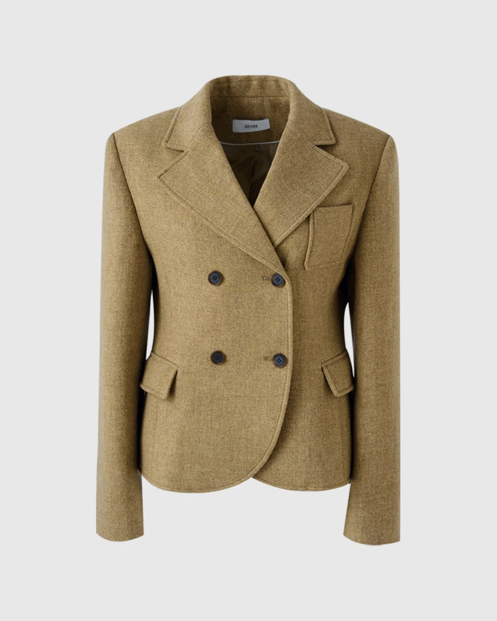 25SS B HOURGLASS DOUBLE CROP JACKET