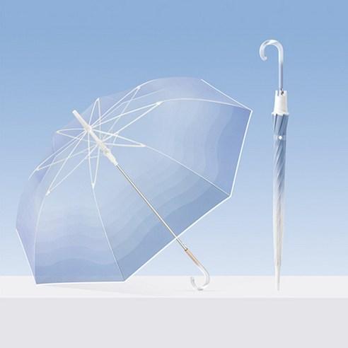 LUMANOKI 튼튼한 투명 그라데이션 데일리 우산 KL-250303