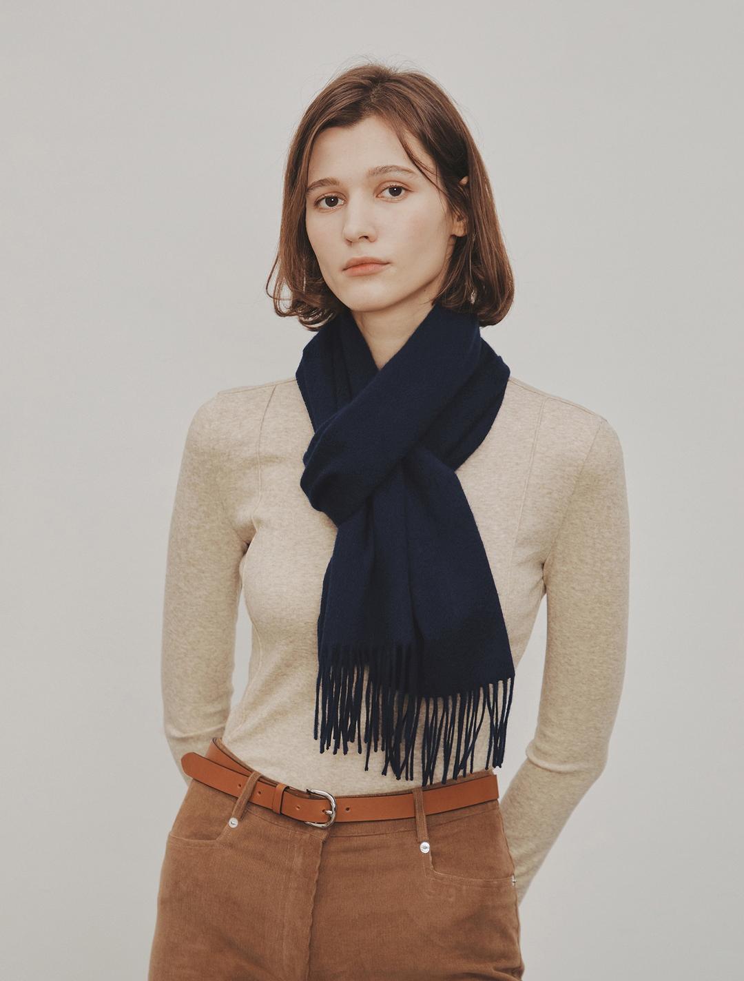 Classic Cashmere Muffler (5 Colors)