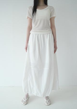 basic wool see-through tee (8c)