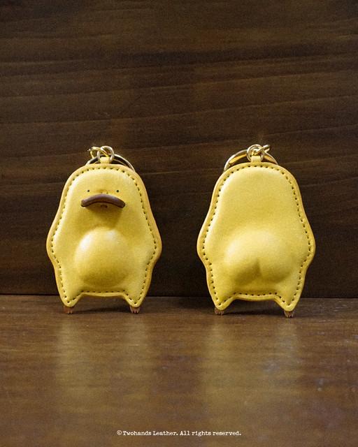 🐤빅 오리키링🐤뒷태반전 귀여운 가죽키링