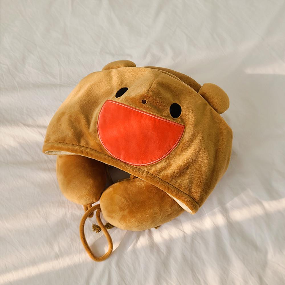 바들바들 동물콘 부드라미 안아줘요 목쿠션 35cm  안아줘요 봉제 목쿠션 2차 재입고